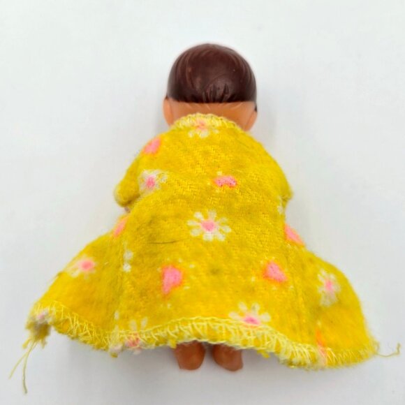 Vintage Sunshine Family Baby Doll Blue Eyes Blonde 1973 Mattel Baby Sweets - Picture 10 of 10